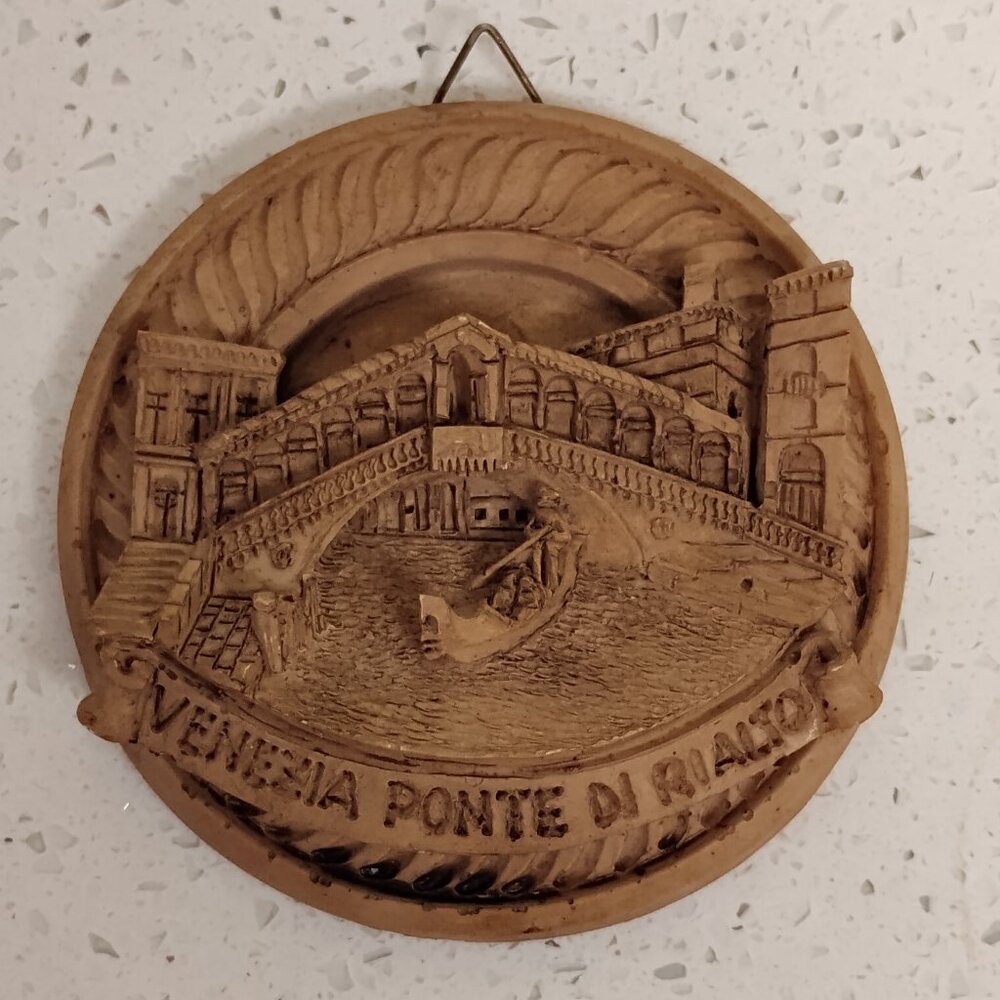 Resin 3D Wall Plaque from Venice
